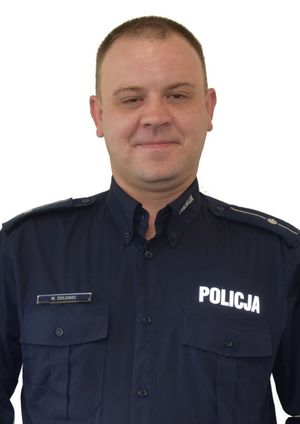 mł. asp. Michał Zieleniec