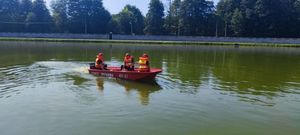 działania policjantów i strażaków