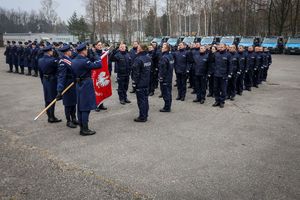 ślubowanie nowo przyjętych funkcjonariuszy