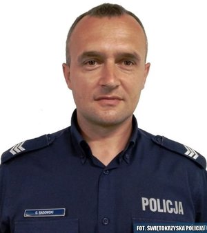 sierżant sztabowy Grzegorz Sadowski