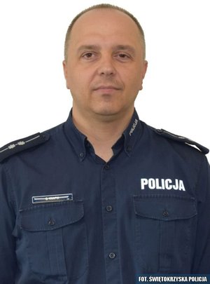 aspirant Grzegorz Knapik