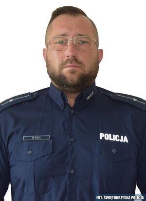 mł. asp. Mariusz Gola