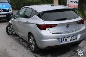 opel nietrzeźwego sprawcy kolizji